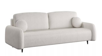 Прямой диван Монблан 3т, Рогожка Муза 01 в Ирбите