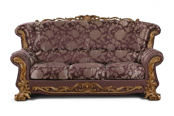 Прямой диван Барокко 2, ДБ3 в Артемовском - изображение