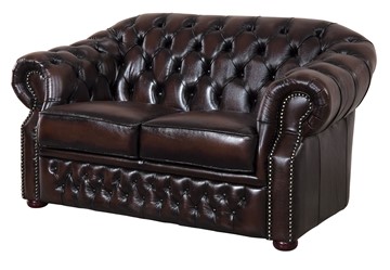 Прямой диван В-128 (2-х местный) brown в Красноуфимске