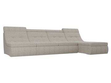 Большой модульный диван Холидей люкс, Корфу 02 (рогожка) в Ревде