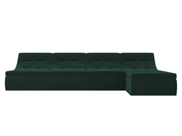 Большой модульный диван Холидей, Зеленый (велюр) в Екатеринбурге - предосмотр 3