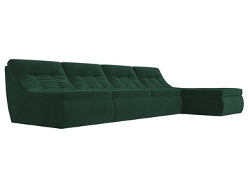 Большой модульный диван Холидей, Зеленый (велюр) в Екатеринбурге - предосмотр 4