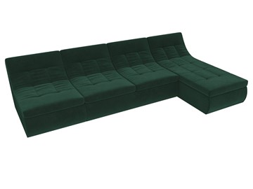 Большой модульный диван Холидей, Зеленый (велюр) в Первоуральске - предосмотр 5