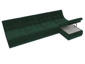 Большой модульный диван Холидей, Зеленый (велюр) в Первоуральске - предосмотр 6