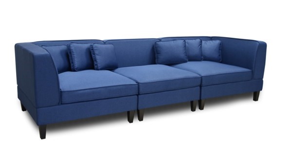Модульный диван Олимп М4+М3+М4 в Кушве - изображение