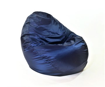 Кресло-мешок Макси, оксфорд, 150х100, черно-синее в Ревде