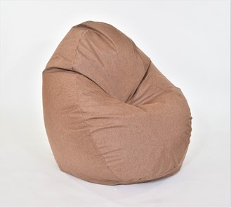 Кресло-мешок Макси, рогожка, 150х100, коричневый в Ревде
