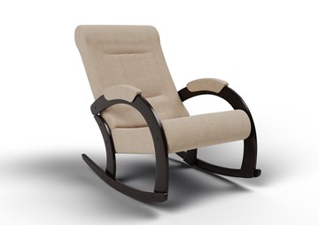 Кресло-качалка Венето, ткань AMIGo песок 13-Т-П в Кушве