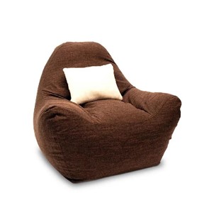 Кресло-мешок Эдем, рогожка орион, коричневый в Екатеринбурге