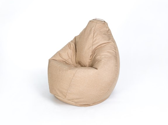 Кресло-мешок Хоум малое, песочное в Ревде - изображение