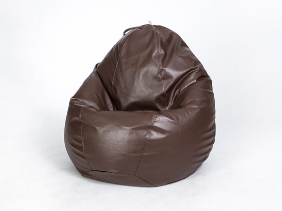 Кресло-мешок Люкс, коричневый в Екатеринбурге - изображение