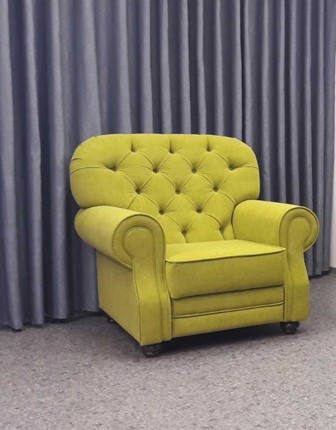 Кресло Глория с каретной стяжкой в Кушве - изображение