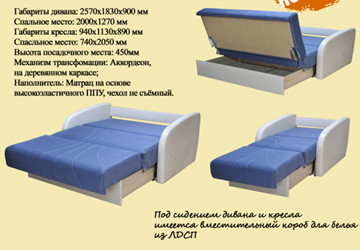 Раскладное кресло Коралл 1 в Каменске-Уральском - предосмотр 1