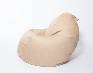 Кресло-мешок Макси, рогожка, 150х100, песочное в Кушве - предосмотр 2