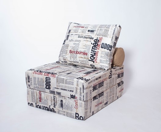 Кресло бескаркасное Прайм, газета в Екатеринбурге - изображение