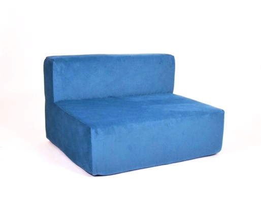 Кресло Тетрис 100х80х60, синий в Екатеринбурге - изображение