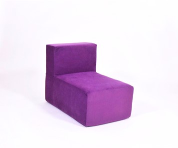Кресло Тетрис 50х80х60, фиолетовое в Ревде