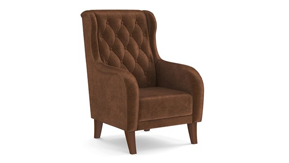 Кресло для отдыха Амарант, велюр тенерифе шоколад в Ревде - изображение