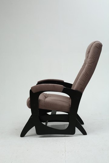 Кресло-качалка Леон маятниковая, ткань AMIGo кофе с молоком 29-Т-КМ в Артемовском - изображение 1