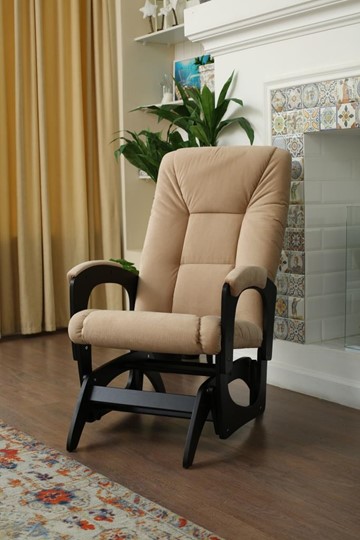 Кресло-качалка Леон маятниковая, ткань AMIGo песок 29-Т-П в Кушве - изображение 4