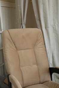Кресло-качалка Леон маятниковая, ткань AMIGo песок 29-Т-П в Ирбите - предосмотр 7
