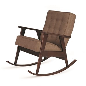 Кресло-качалка Ретро (темный тон / 05 - коричневый) в Каменске-Уральском