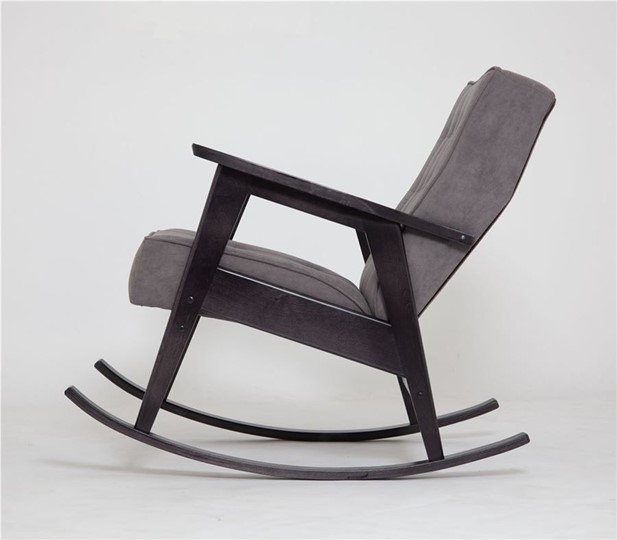Кресло-качалка Ретро (венге / RS 15 - темно-серый) в Екатеринбурге - изображение 2