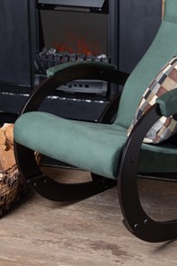 Кресло-качалка Корсика, ткань Amigo Green 34-Т-AG в Красноуфимске - предосмотр 6