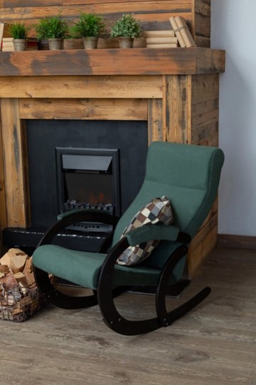 Кресло-качалка Корсика, ткань Amigo Green 34-Т-AG в Первоуральске - изображение 7
