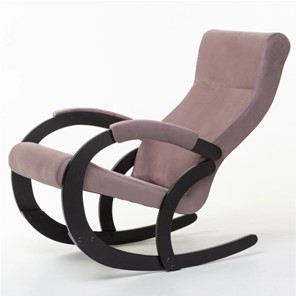 Кресло-качалка в гостиную Корсика, ткань Amigo Java 34-Т-AJ в Кушве