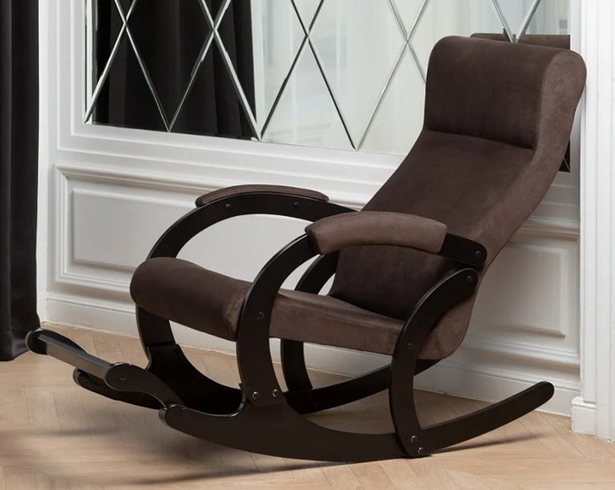 Кресло-качалка Марсель, ткань Amigo Coffee 33-Т-AC в Красноуфимске - изображение 4