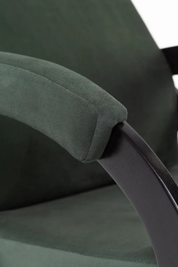 Кресло-качалка в гостиную Марсель, ткань Amigo Green 33-Т-AG в Асбесте - изображение 4