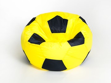 Кресло-мешок Мяч большой, желто-черный в Полевском