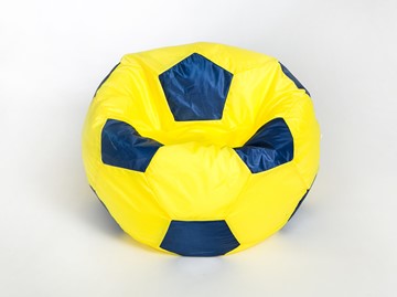Кресло-мешок Мяч большой, желто-синий в Каменске-Уральском