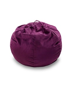 Кресло-мешок Орбита, велюр, фиолетовый в Кушве