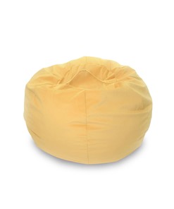 Кресло-мешок Орбита, велюр, лимон в Кушве
