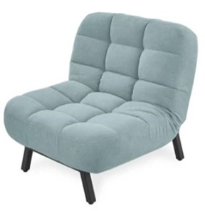 Раскладное кресло Абри опора металл (мята-голубой) в Кушве