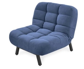 Кресло для сна Абри опора металл (синий) в Первоуральске - предосмотр 2