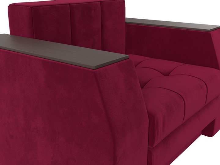 Раскладное кресло Атлантида, Бордовый (Микровельвет) в Кушве - изображение 4