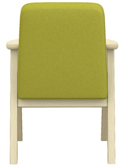 Кресло Ретро ткань лайм, каркас лак в Екатеринбурге - изображение 4