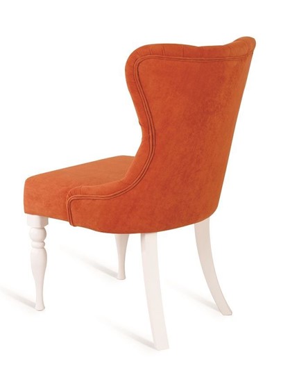 Кресло Вальс (Эмаль белая / Морковный) в Тавде - изображение 2