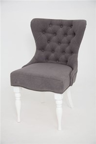 Кресло Вальс (эмаль белая / RS 15 - темно-серый) в Ревде