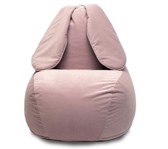Кресло-мешок Зайка (длинные уши), розовый в Тавде