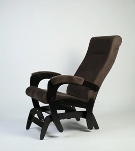 Кресло-качалка Версаль, ткань шоколад 36-Т-Ш в Артемовском