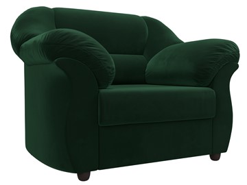 Кресло Карнелла, Зеленый (велюр) в Первоуральске
