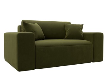 Кресло в гостиную Лига-036, Зеленый (Микровельвет) в Ревде