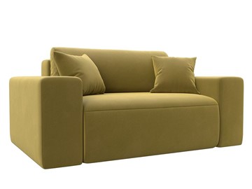 Мягкое кресло Лига-036, Желтый (Микровельвет) в Ревде
