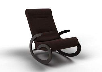 Кресло-качалка Мальта, ткань AMIGo шоколад 10-Т-Ш в Артемовском