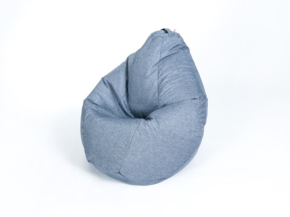 Кресло-мешок Хоум среднее, серая в Асбесте - изображение