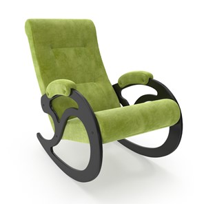 Кресло-качалка Модель 5, Verona 38 Apple Green-велюр в Екатеринбурге